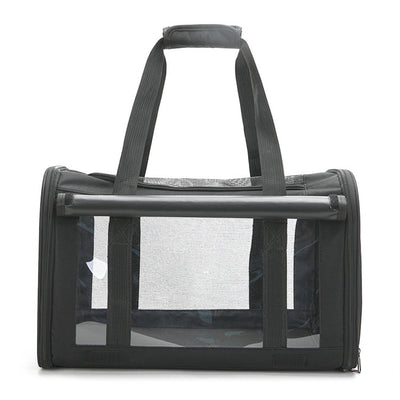 Mochila Transportadora Transparente para Mascotas - Plegable y Respirable - Image 8
