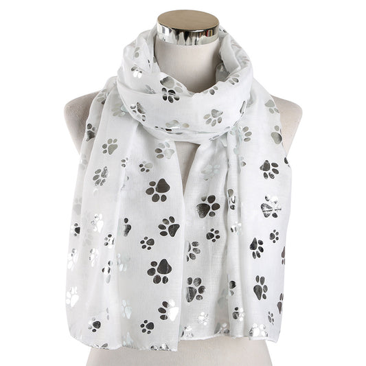 Foulard Largo Estampado Primavera Verano - Chal Versátil de Poliéster - Image 2