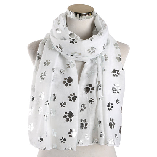 Foulard Largo Estampado Primavera Verano - Chal Versátil de Poliéster - Image 2