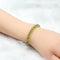 Pulsera de Cristal Peridoto Verde Hielo para Mujer