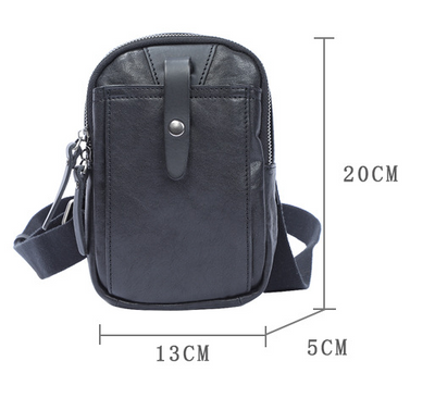 Bolsa Bandolera de Cuero Unisex - Diseño Moderno y Funcional - Image 14