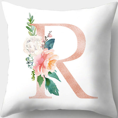Funda de Almohada con Letras Florales Día de San Valentín Impresión Digital - Image 27