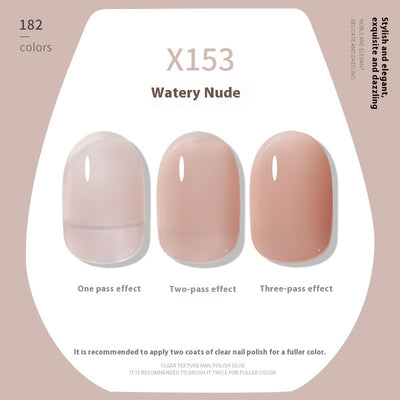 Esmalte UV Nude Transparente Cherry Red White - Image 18