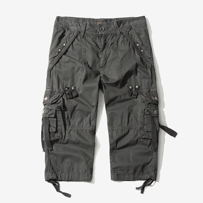Pantalones Cortos Cargo con Múltiples Bolsillos para Playa - Image 9