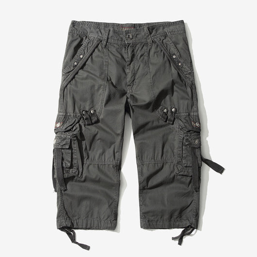 Pantalones Cortos Cargo con Múltiples Bolsillos para Playa - Image 9