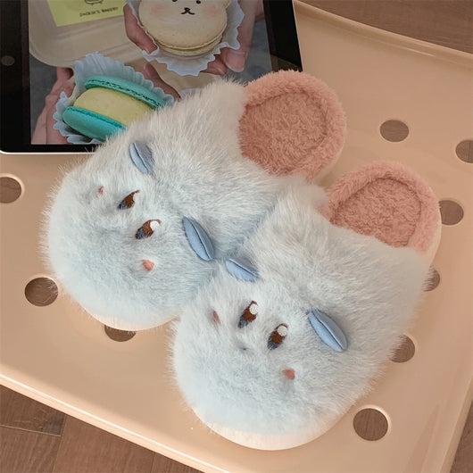 Pantuflas de Algodón con Diseño Cartoon para Estudiantes - Invierno - Image 4