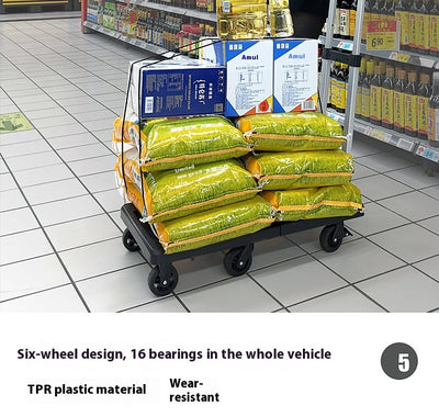 Carrito Portátil Plegable para Equipaje y Compras - Image 23