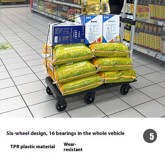 Carrito Portátil Plegable para Equipaje y Compras - Image 23