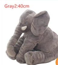 Pink 60cm and yellow 40cm elephant plush dolls, soft comfort pillows for babies and kids. - Image 41