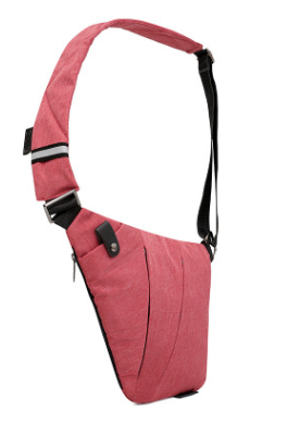 Bolsa de Lona para Hombre - Mochila Cruzada Multifunción con Protección Antirrobo - Image 18