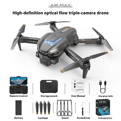 Dron Profesional con Tres Cámaras y Posicionamiento por Flujo Óptico - Image 7