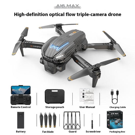 Dron Profesional con Tres Cámaras y Posicionamiento por Flujo Óptico - Image 7
