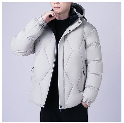Chaqueta de Invierno para Hombre con Acolchado de Algodón - Calidez y Estilo - Image 8