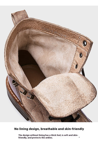 Botas Martin Retro Gruesas para Primavera y Otoño - Image 15