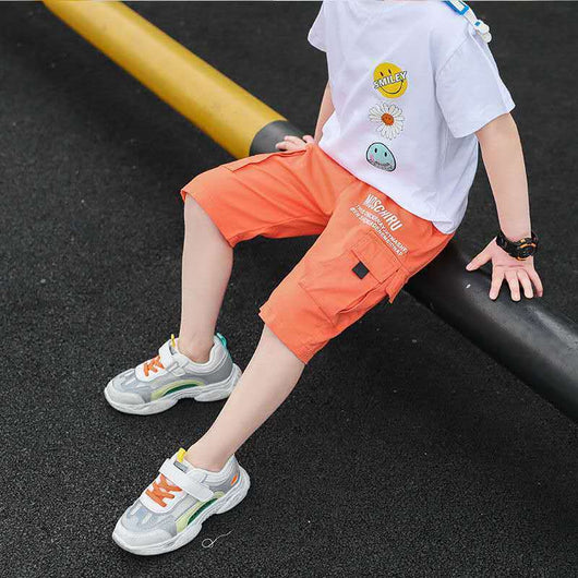 Pantalones de Verano Infantiles Modernos para Niños Grandes - Image 13