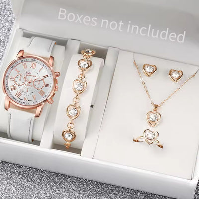 Reloj de Cinturón para Mujer con Joyería de Amor - Set de Regalo - Image 6