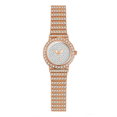 Reloj de Pulsera para Mujer con Cadena y Diamantes Completos - Image 10