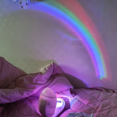 Lámpara Proyectora de Cielo Estrellado con Arcoíris - Luz Nocturna para Dormitorio - Image 8