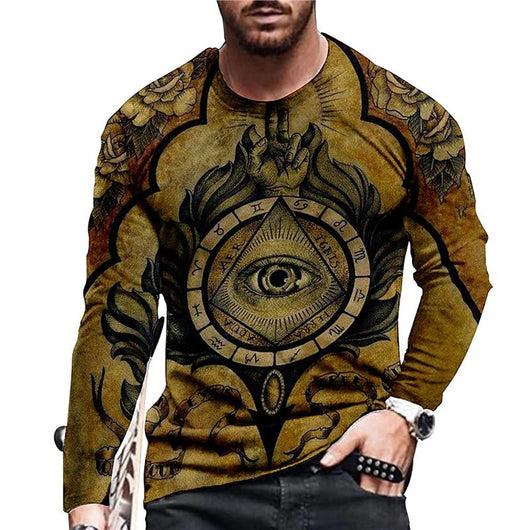 Playera Manga Larga Cuello Redondo para Hombre - Image 7