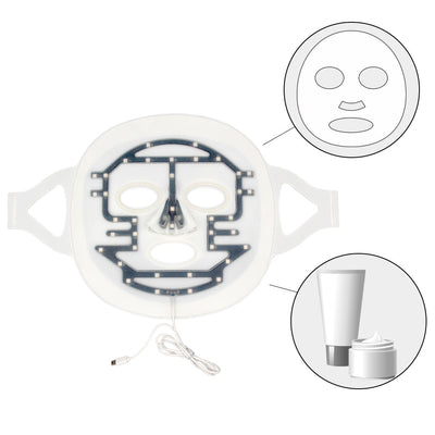 Mascarilla LED Fotónica para Tratamiento de Acné y Rejuvenecimiento Facial - Image 13