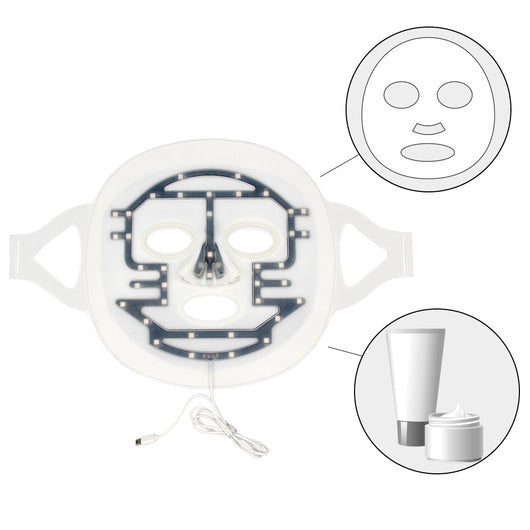 Mascarilla LED Fotónica para Tratamiento de Acné y Rejuvenecimiento Facial - Image 13