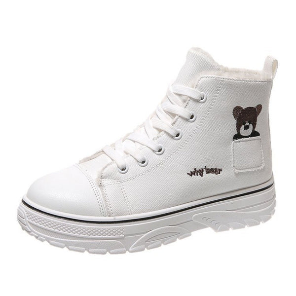 Botas Martin de Moda para Mujer con Tacón Medio y Lona Reforzada - Image 6