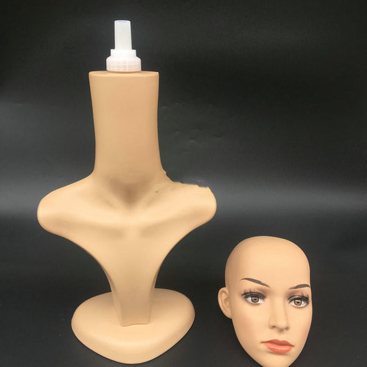 Busto Maniquí de Plástico Media Cuerpo para Exhibir Collares y Accesorios - Image 5