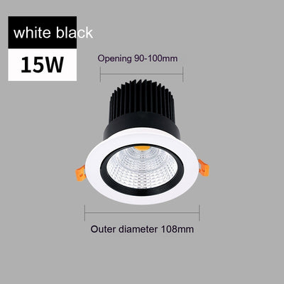 Foco LED Empotrable Antideslumbrante con Luz Variable y Tres Colores - Image 5