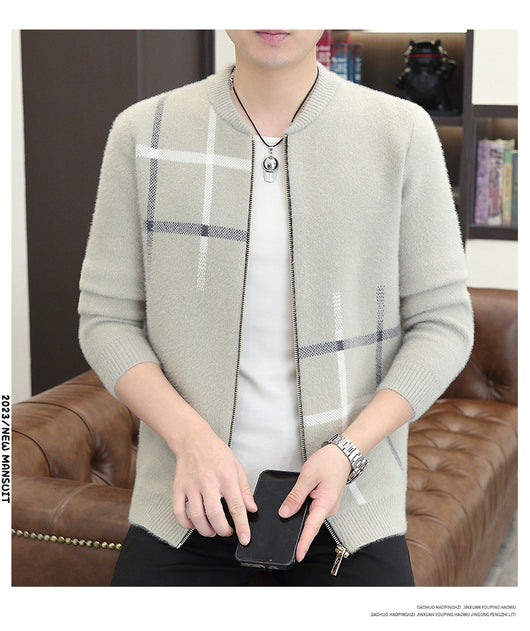 Chaqueta Casual de Terciopelo Mink - Confort de Suéter con Estilo - Image 22
