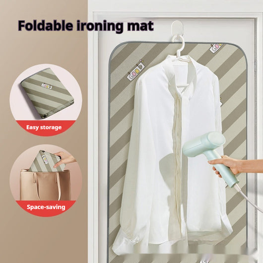 Plancha Compacta Plegable para Ropa con Protector Térmico - Image 3