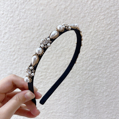 Accesorios para Cabello Barroco Vintage con Perlas y Cristales Brillantes - Image 2