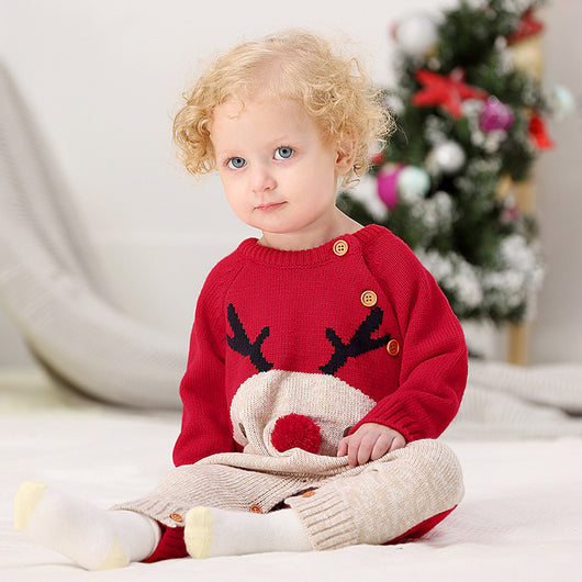Suéter Navideño Tejido para Niños - Image 11