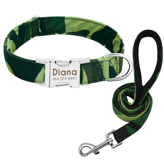 Collar Personalizado para Perros y Gatos con Placa de Identificación Antiextravío - Image 17