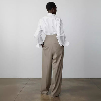 Pantalones Rectos Anchos Casuales para Mujer - Image 3