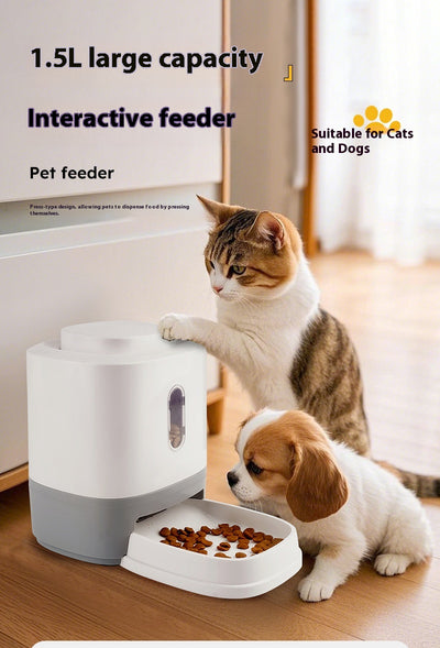 Comedero Automático Interactivo para Mascotas con Juegos Educativos - Image 10