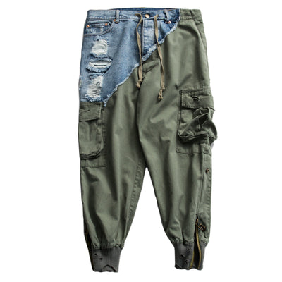Pantalones de Trabajo con Múltiples Bolsillos y Tirantes - Image 9