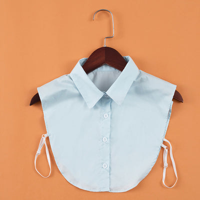 Cuello Falso Retro de Algodón con Encaje Desmontable para Mujer - Image 27