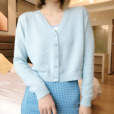 Cardigan Tejido Cuello V Manga Larga BM - Image 10
