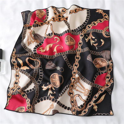 Pañuelo de Seda para Mujer - Versátil y Elegante - Image 29