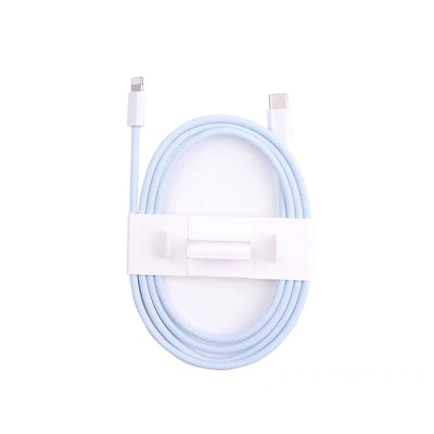 Cable de Carga Rápida PD20W Trenzado Nylon con Transferencia de Datos - Image 5