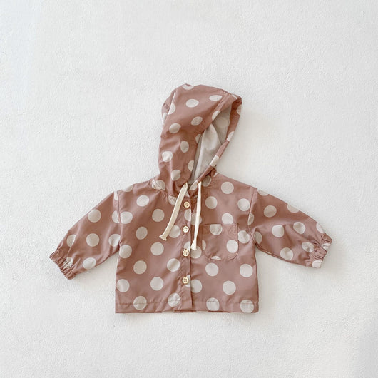 Cardigan Protector Solar con Estampado de Lunares para Bebé - Image 14