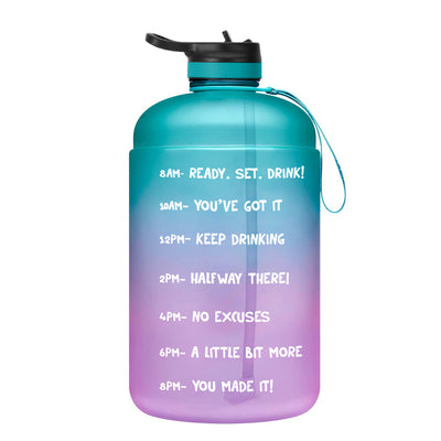 Botella de Agua QuiFit de 1 Galón con Popote - Libre de BPA para Deportistas - Image 2