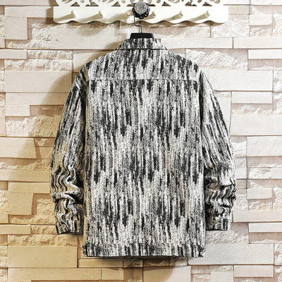 Chaqueta de Mezclilla Oversize Talla Grande Unisex - Image 6