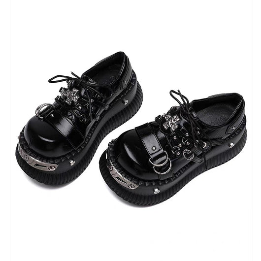 Zapatos Plataforma Mujer Gótico Dark Cool Hot Girl - Image 11
