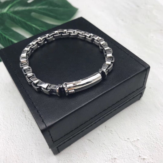Pulsera de Plata Tailandesa Brillante Unisex - Image 8