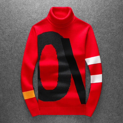 Suéter Cuello Alto Grueso de Lana Merino para Uso Casual - Image 13