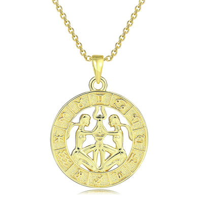 Collar Colgante de las Doce Constelaciones del Zodiaco - Image 23