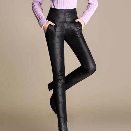 Pantalones Térmicos Talla Grande para Mujer - Algodón Grueso Invierno - Image 5