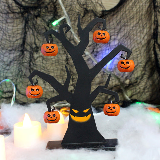 Adorno de Árbol de Calabaza para Decoración de Halloween - Image 4