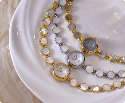 Pulsera Vintage con Nácar Aurora Resistente al Agua - Image 11